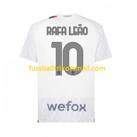 Fußballtrikots AC Mailand Rafael Leao 10 2023-2024 Kurzarm Auswärts-trikot kaufen
